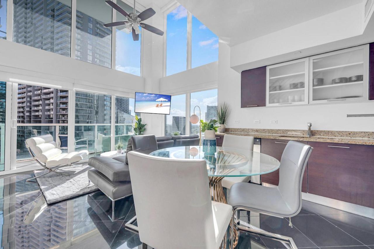 Iconic 2 Bedroom Loft Brickell-Stunning Views Miami Exteriér fotografie