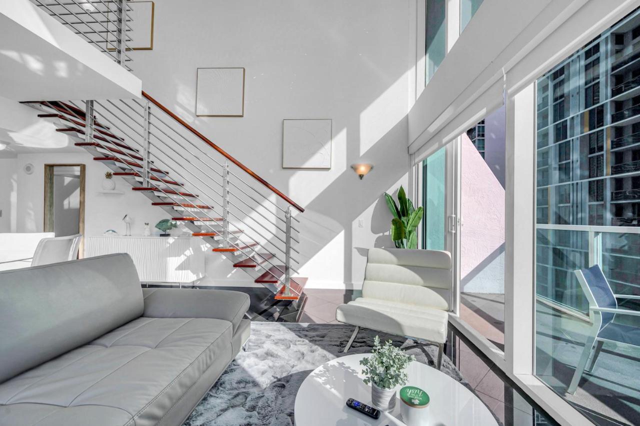 Iconic 2 Bedroom Loft Brickell-Stunning Views Miami Exteriér fotografie