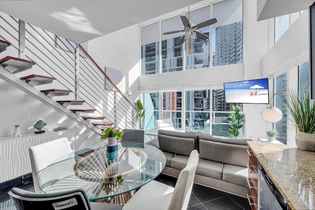 Iconic 2 Bedroom Loft Brickell-Stunning Views Miami Exteriér fotografie