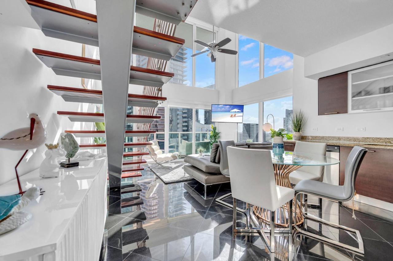 Iconic 2 Bedroom Loft Brickell-Stunning Views Miami Exteriér fotografie